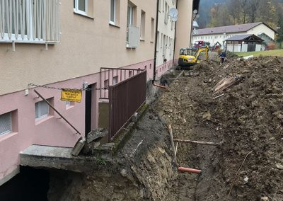 Kellerabdichtung Wohnanlage in Oberammergau