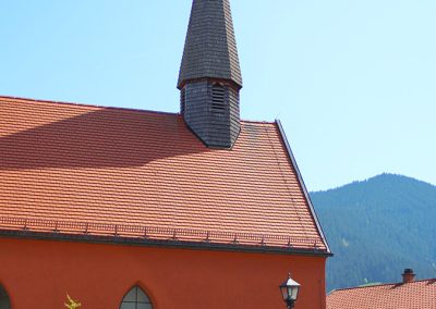Neugestaltung Eingangsbereich Evangelische Kirche Oberammergau